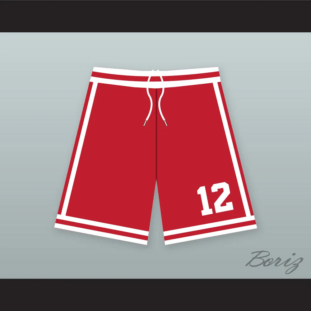 Ricky Bell 12 New Edition Red Basketball Shorts