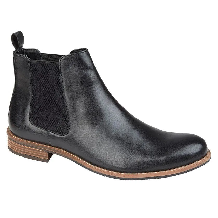 Roamers M163A Mens Leather Chelsea Boots
