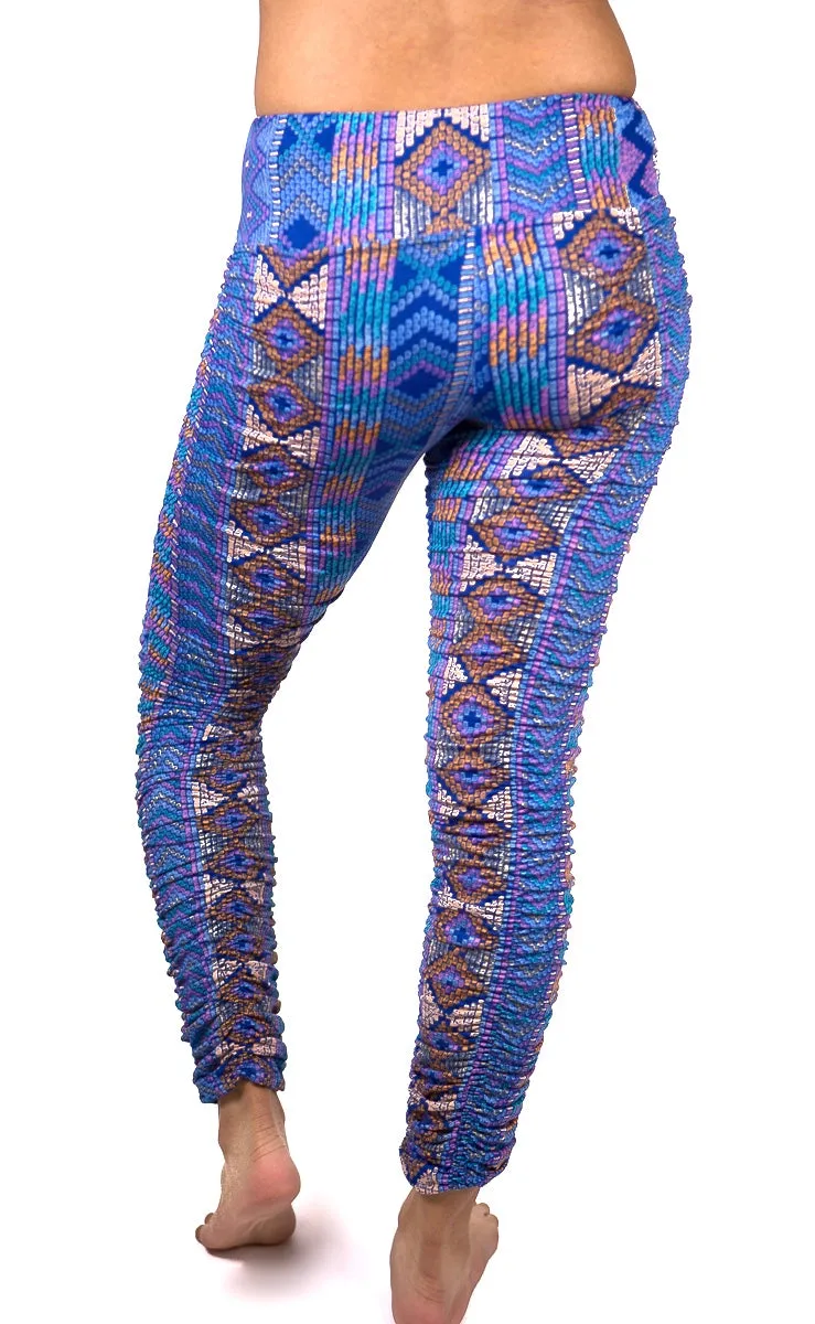 Ruched Print Legging