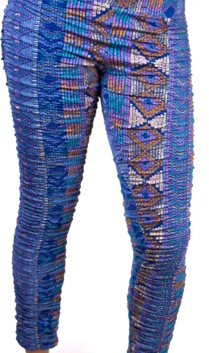 Ruched Print Legging
