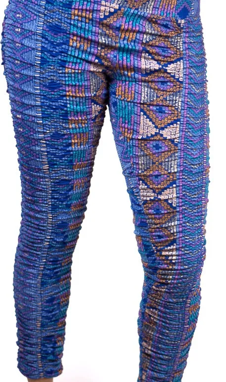 Ruched Print Legging