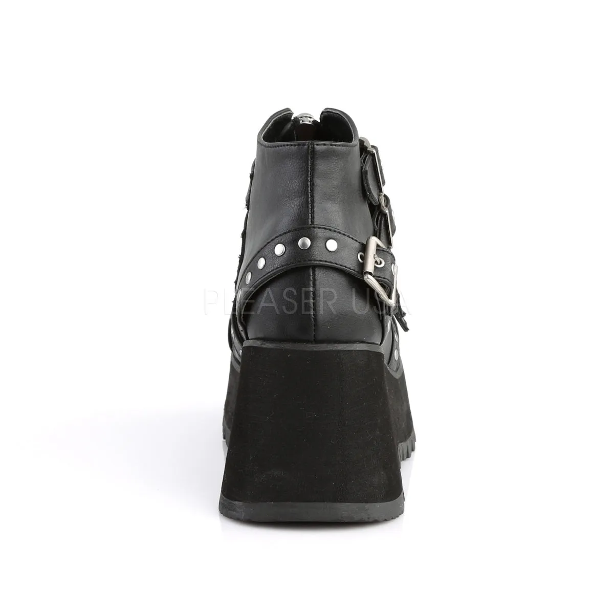 SCENE-30  Black Vegan Leather
