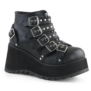 SCENE-30  Black Vegan Leather