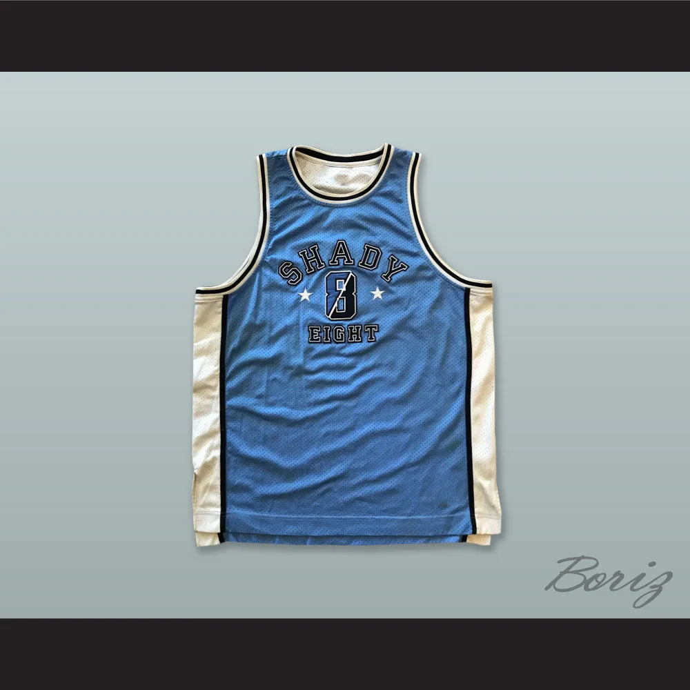 Shady Limited 8 Shady Eight Blue Basketball Jersey
