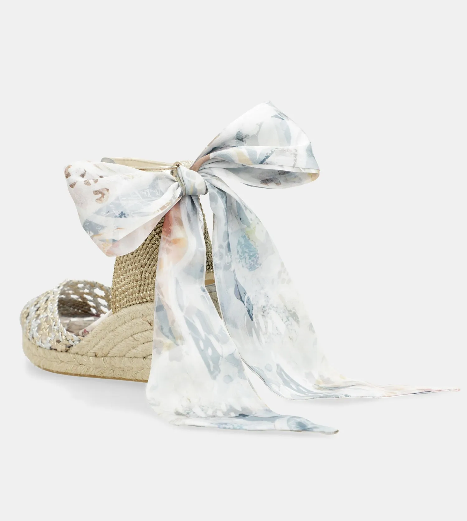 Silver wedge sandals Memories