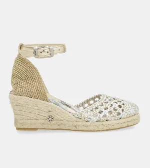 Silver wedge sandals Memories