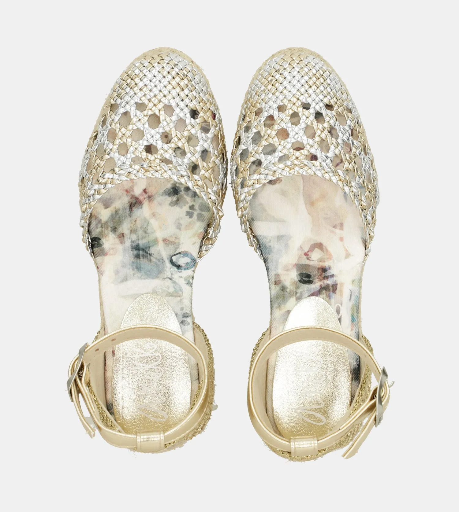 Silver wedge sandals Memories