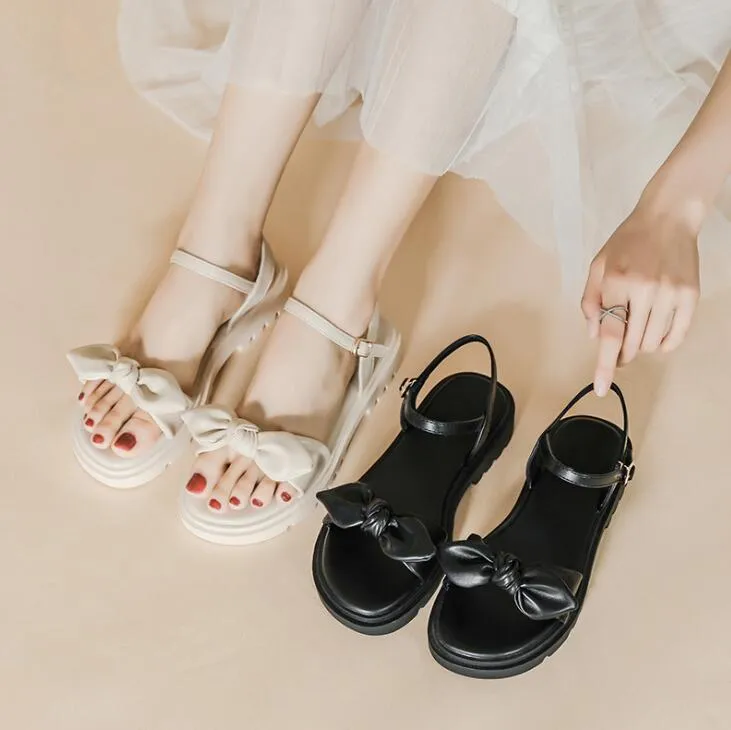 Small Size Low Heel Sandals BS302