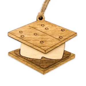 S'mores Holiday Ornament - Hiking / Campfire / Camping RV