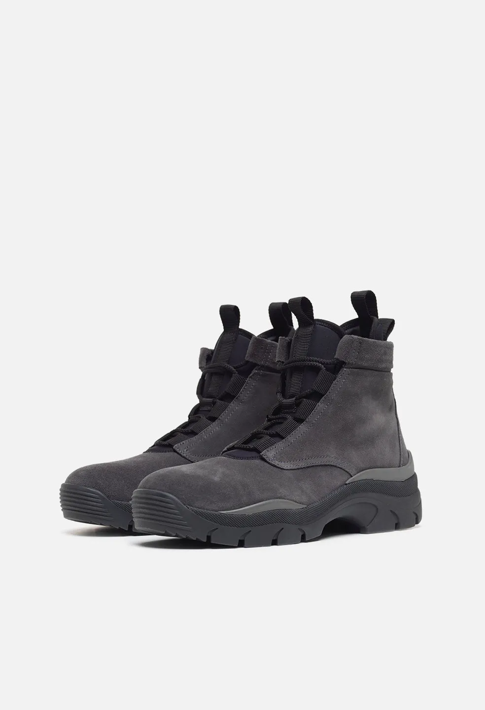 Speed Lace Up Boot / Shark Suede