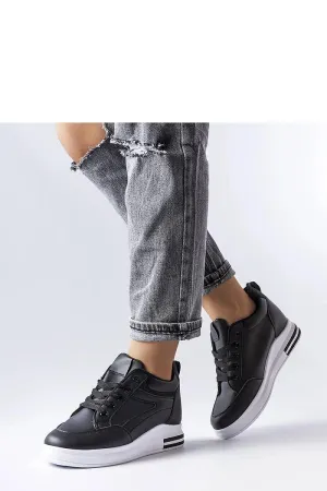 Stylish black sneakers