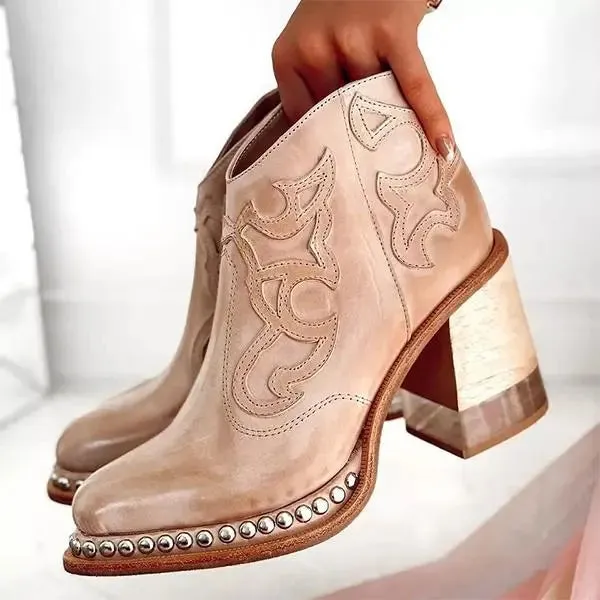 Sue | Norwich Embroidered Leather Boots