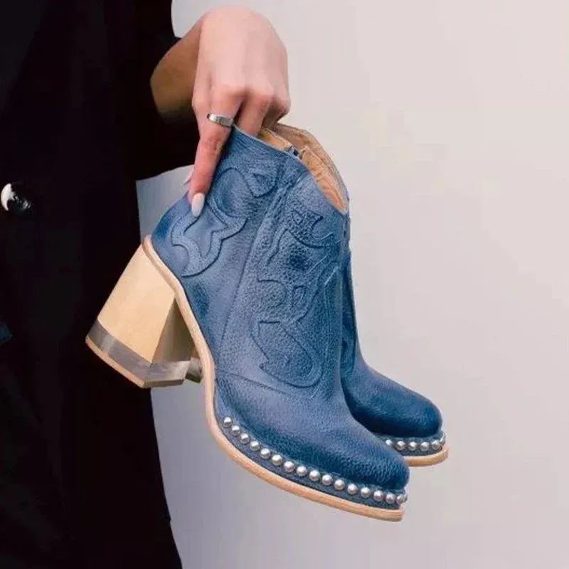 Sue | Norwich Embroidered Leather Boots