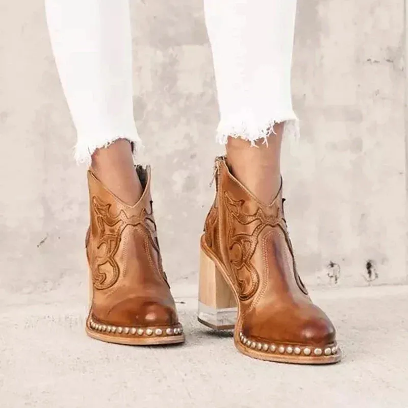 Sue | Norwich Embroidered Leather Boots