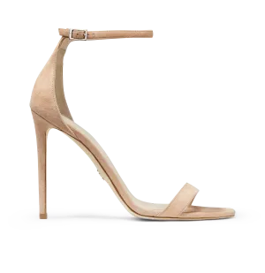 Tan Suede Strap Sandals