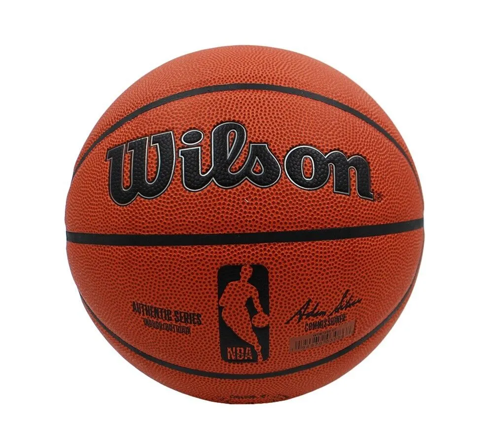 Tim Hardaway Sr. Signed Golden State Warriors Wilson NBA Basketball