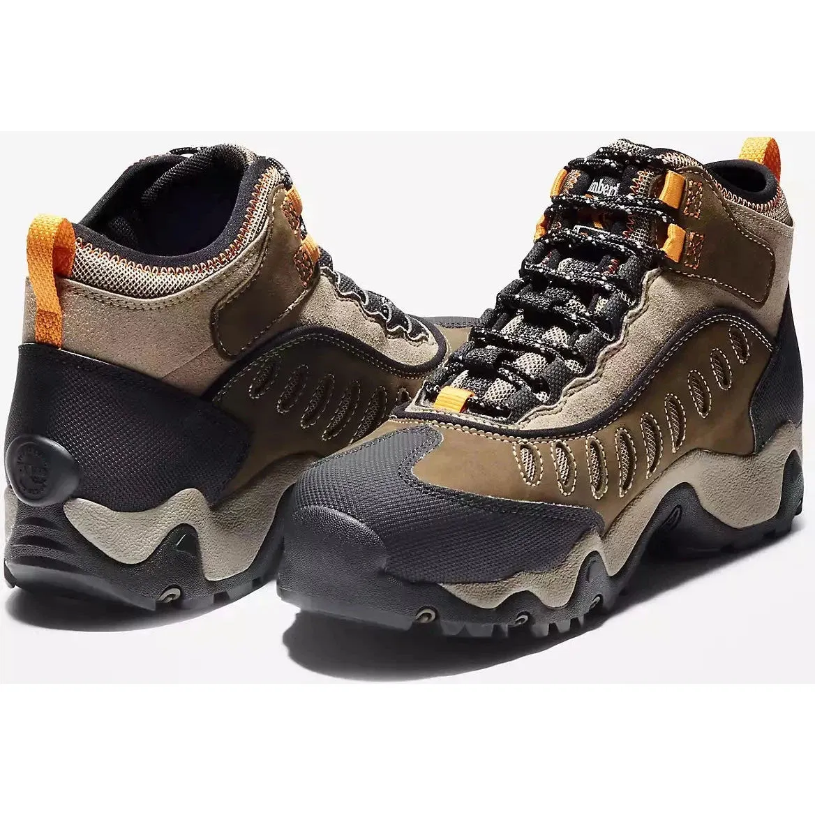 Timberland Pro Men's Mudslinger Steel Toe WP Work Boot -Brown- TB186515214