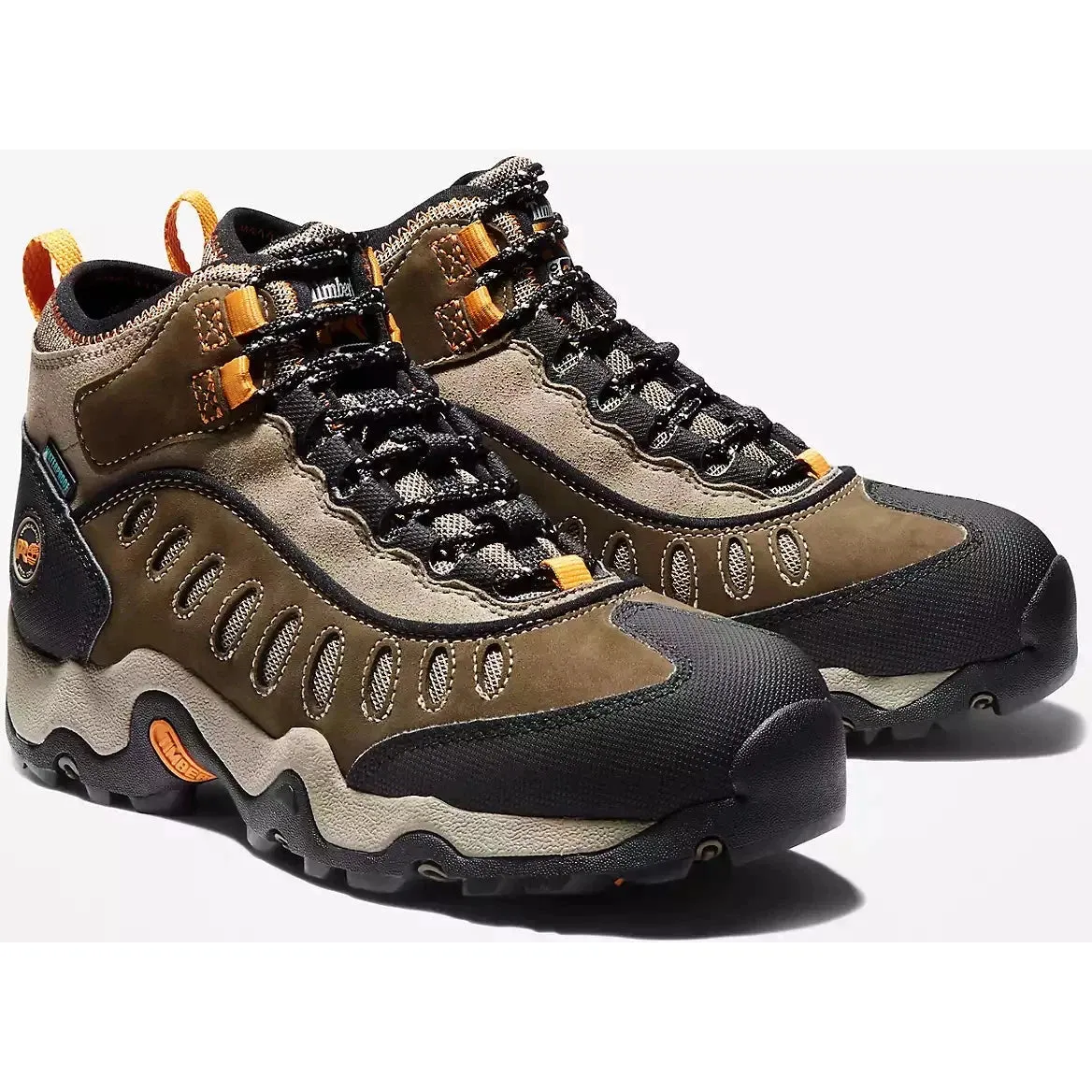 Timberland Pro Men's Mudslinger Steel Toe WP Work Boot -Brown- TB186515214