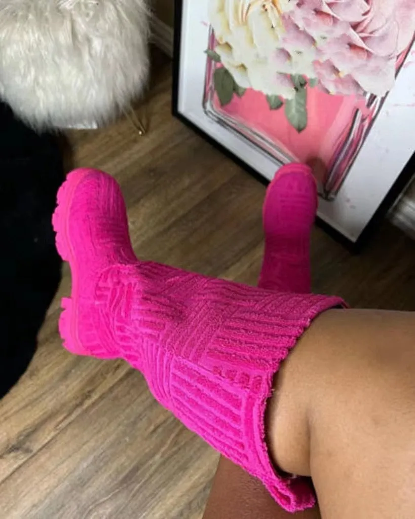 Towel Cotten Boots