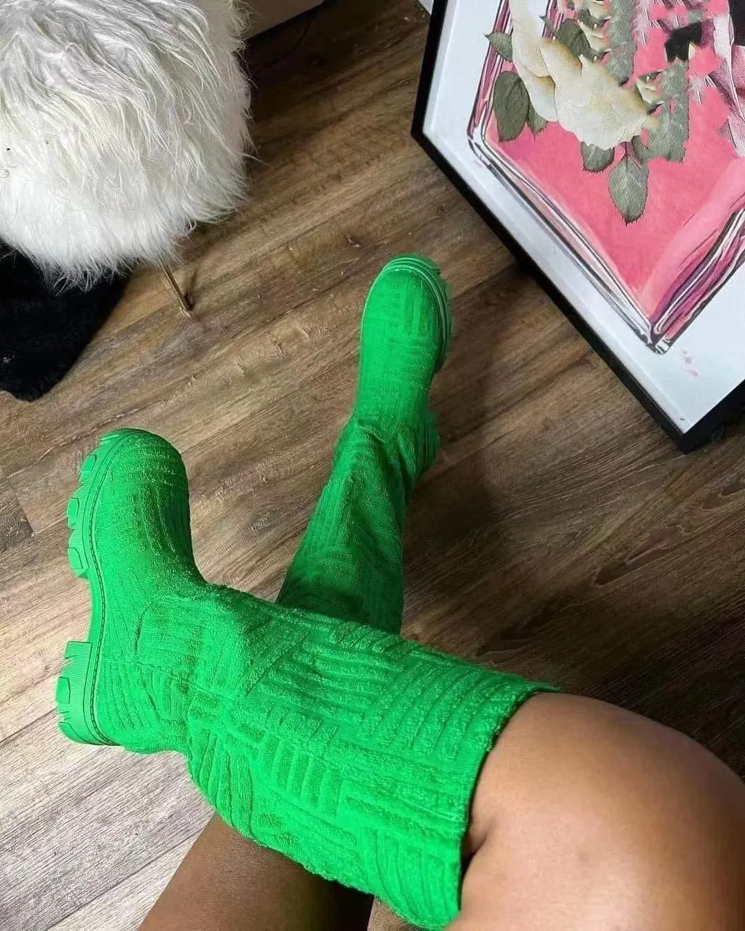 Towel Cotten Boots