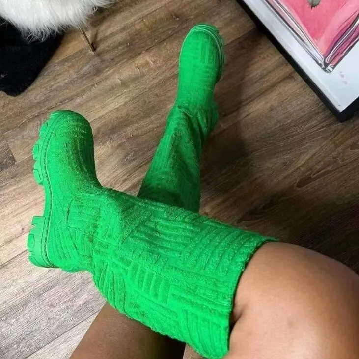 Towel Cotten Boots