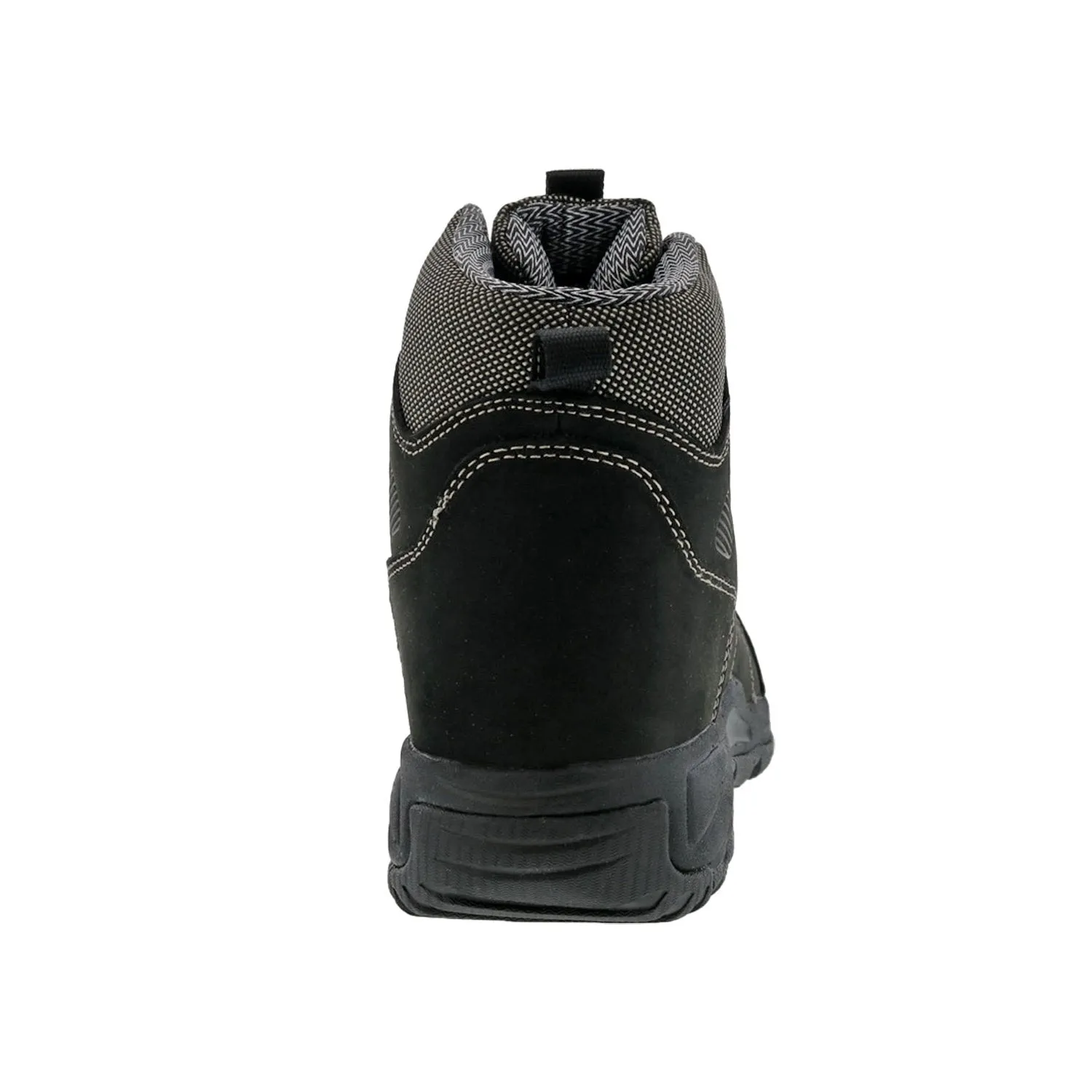 TREK Black Nubuck Leather