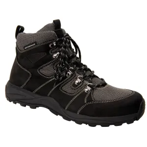 TREK Black Nubuck Leather