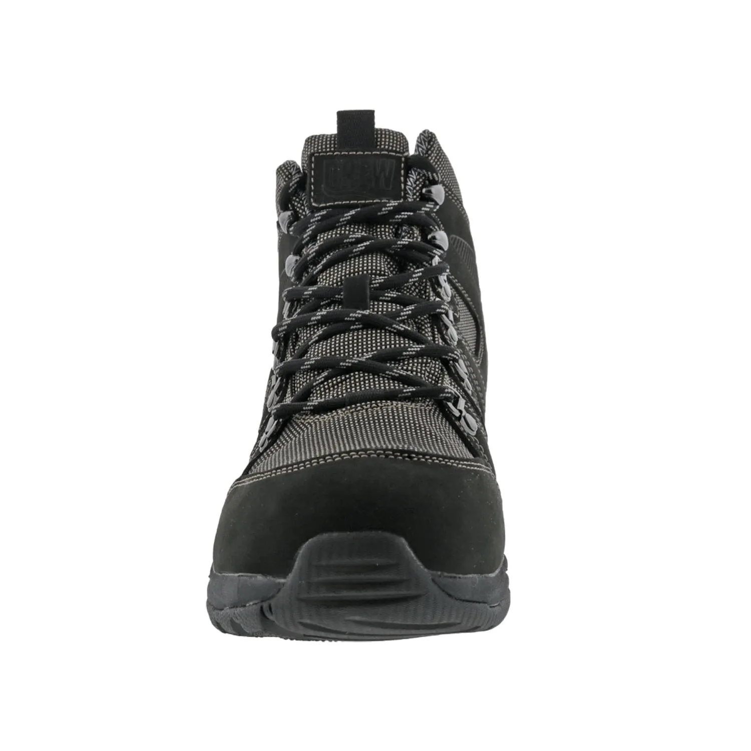 TREK Black Nubuck Leather