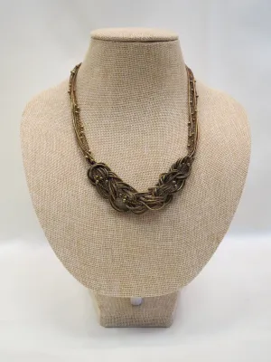 Treska | Gold Knot Necklace