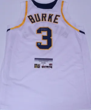 Trey Burke Signed Autographed Michigan Wolverines Basketball Jersey (Trey Burke COA)
