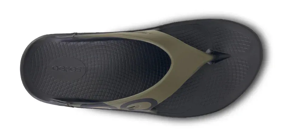 UNISEX OOFOS OORIGINAL SPORT THONG | TACTICAL GREEN