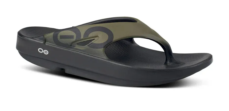UNISEX OOFOS OORIGINAL SPORT THONG | TACTICAL GREEN