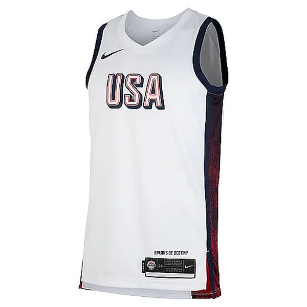USA M NK LMTD JSY HM BLK OLY24 Maillot de basketball homme NIKE