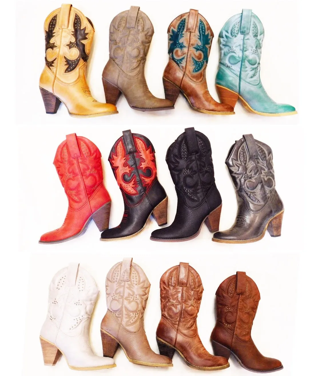 Very Volatile | Denver Cowgirl Boot Aqua Blue