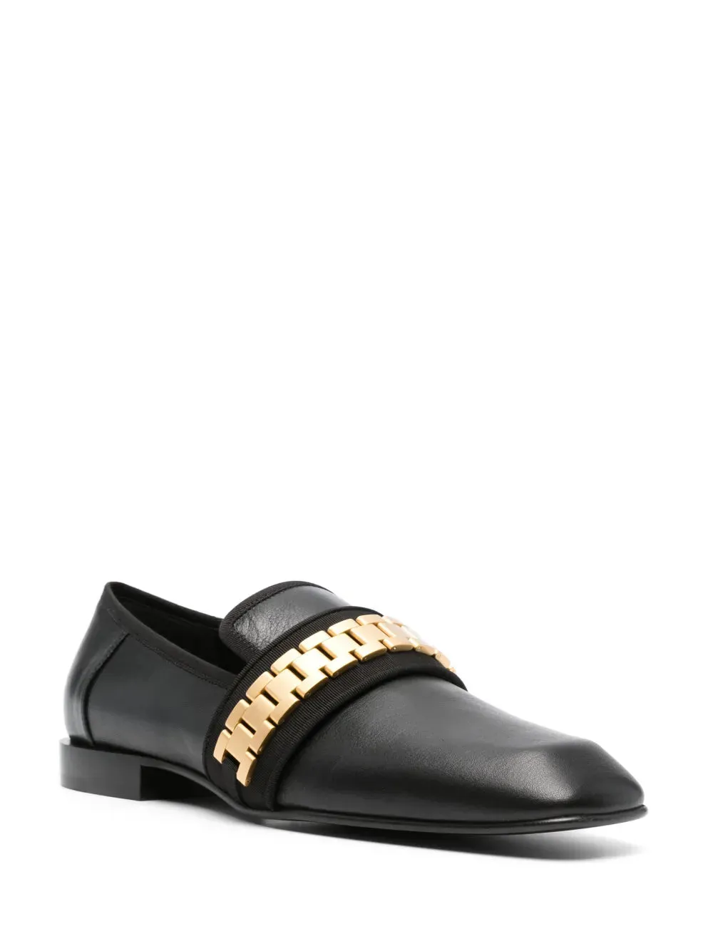 Victoria Beckham Mila chain-link leather loafers
