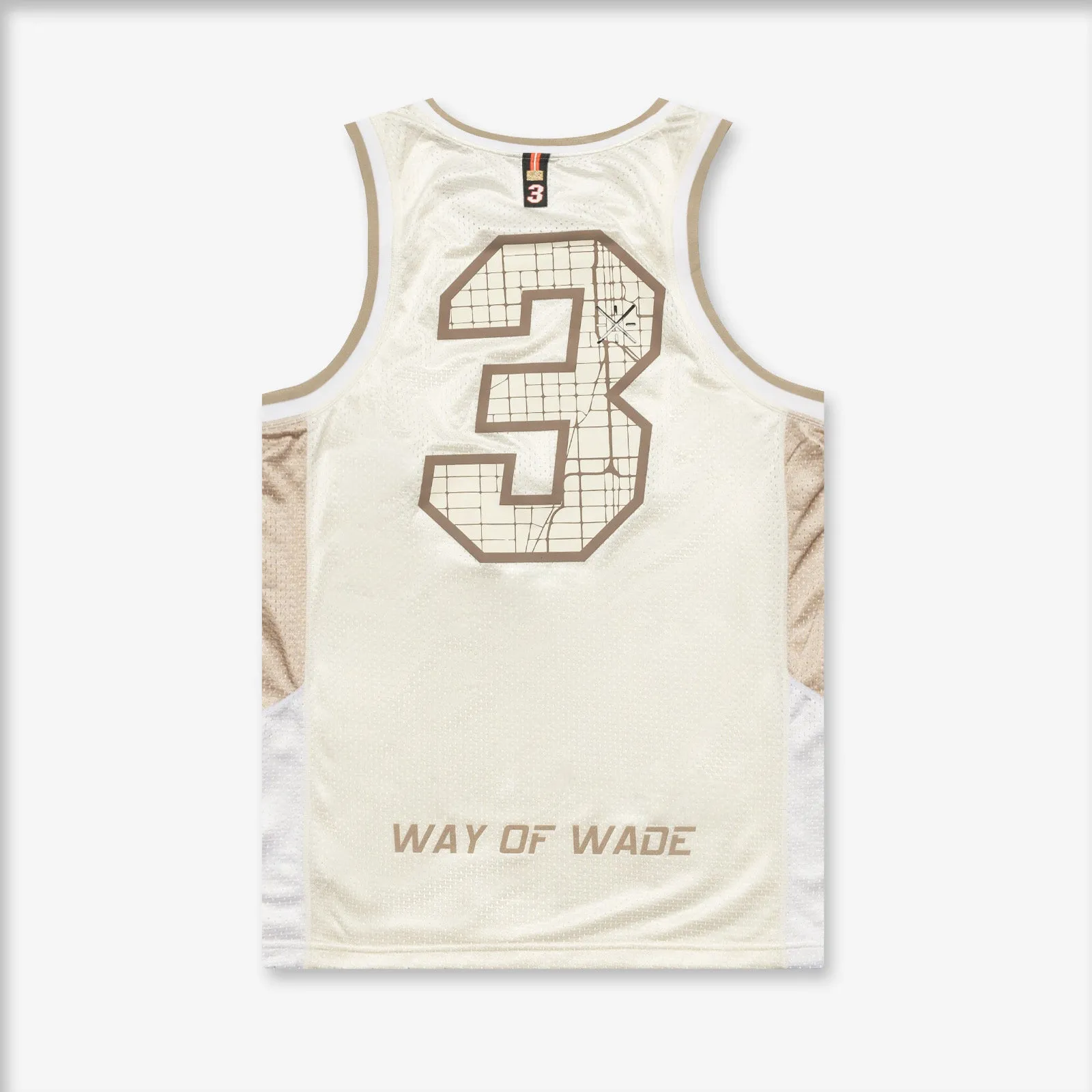 Wade Hall Of Fame Jersey - Cream