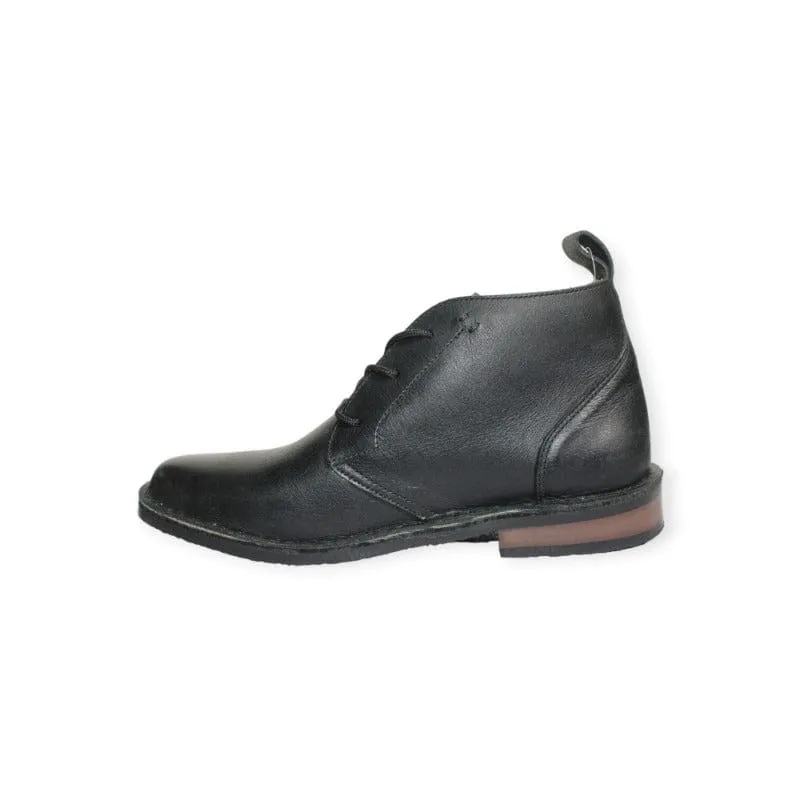 Wolf Rock Dersert Boots Black