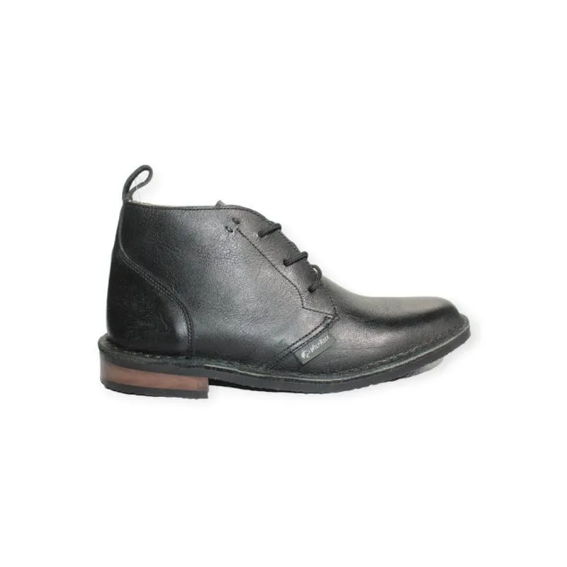 Wolf Rock Dersert Boots Black