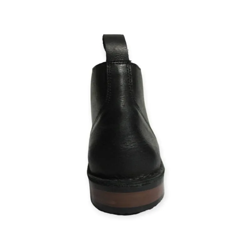 Wolf Rock Dersert Boots Black
