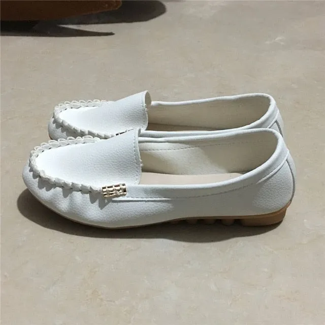 Women Flats- Loafers- Candy Color Slip on Comfortable shoes