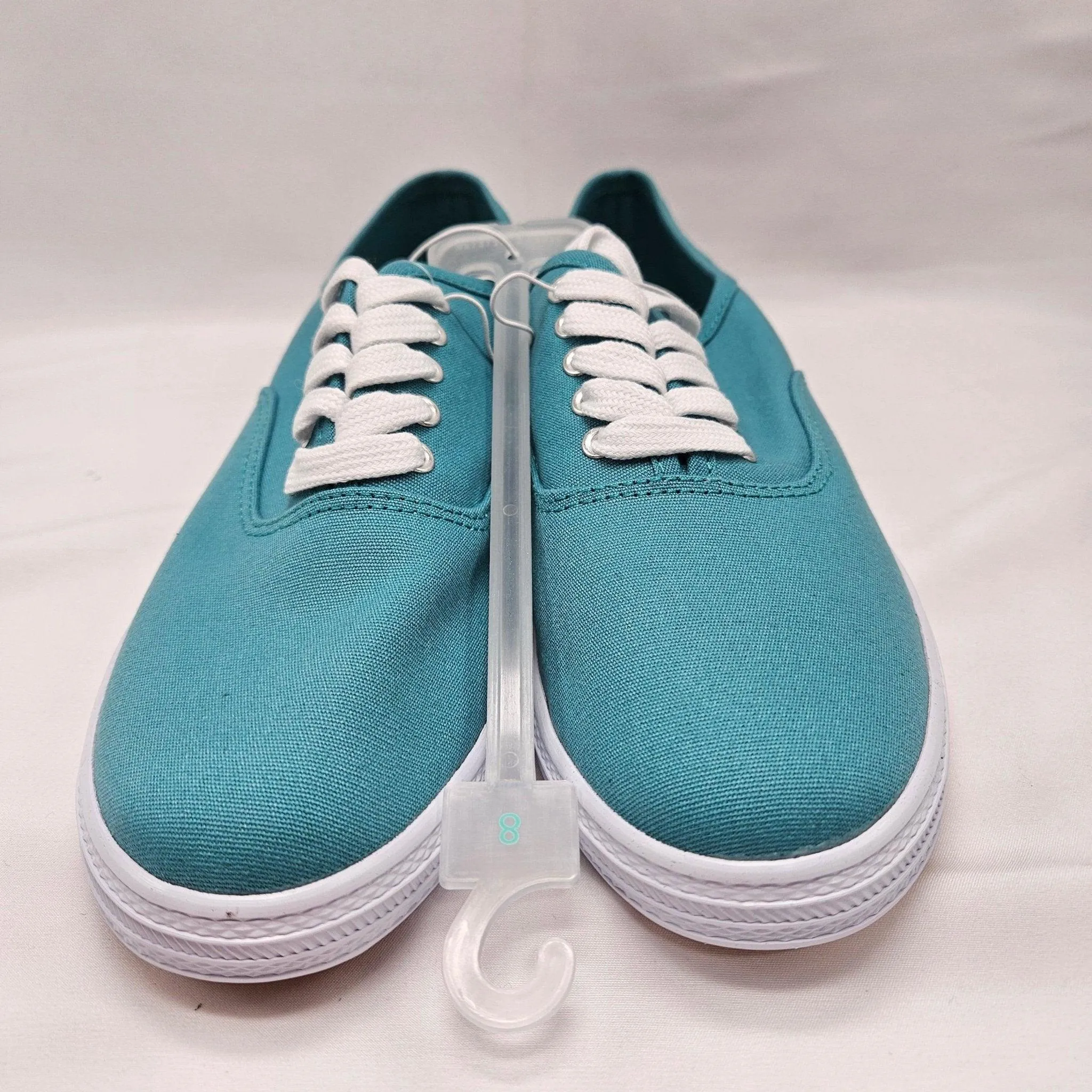 Women's Canvas Lace Up Shoes - Teal Universal Thread