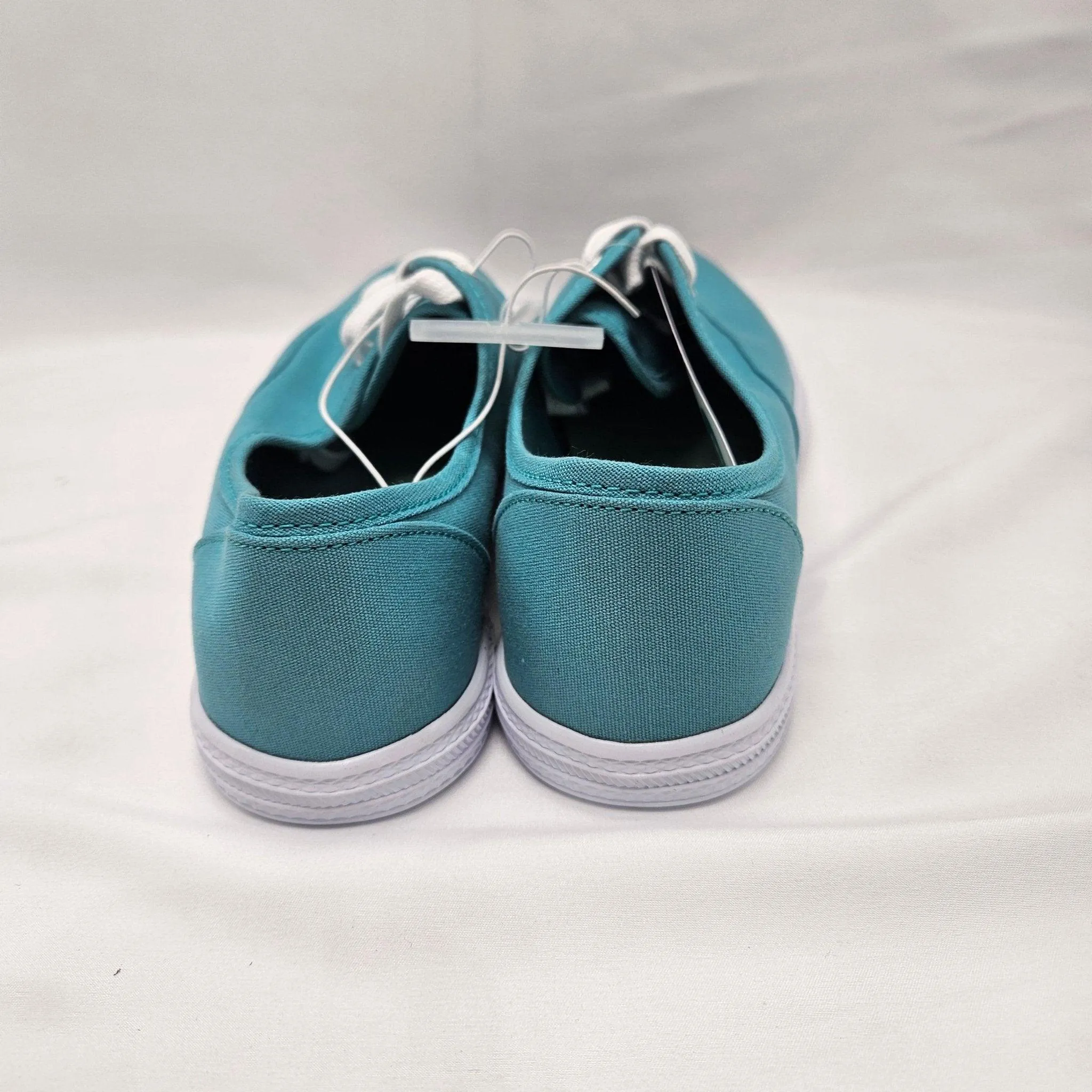 Women's Canvas Lace Up Shoes - Teal Universal Thread