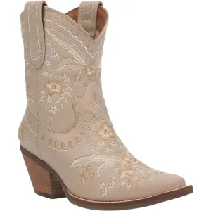 WOMEN'S #PRIMROSE LEATHER BOOTIE DI748 SAND